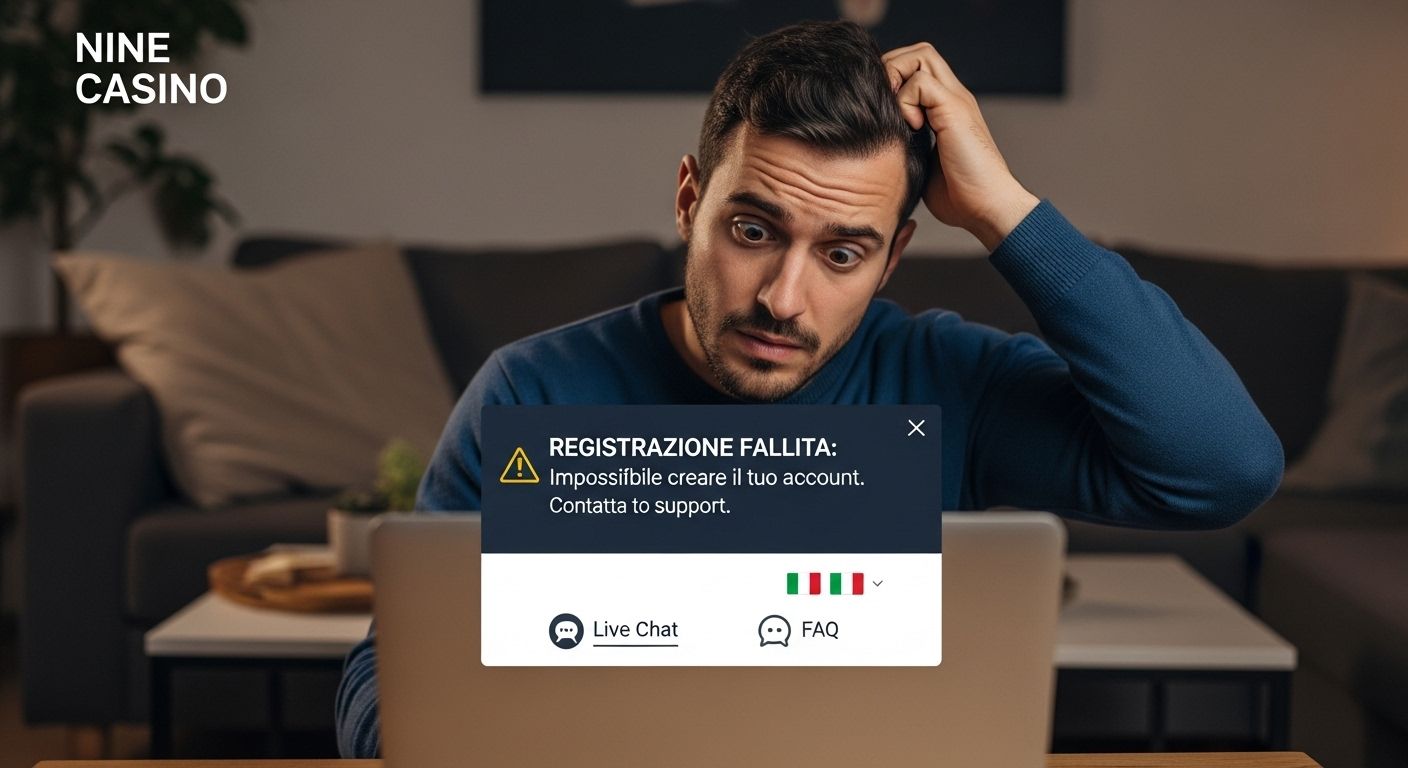 Risoluzione dei problemi di registrazione verify casino account